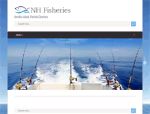 Tablet Screenshot of nhfisheries.com